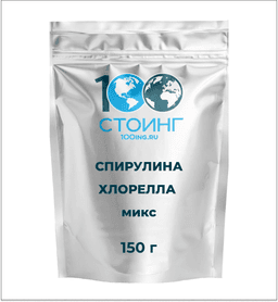 Спирулина\хлорелла микс, таблетки, 150 гр