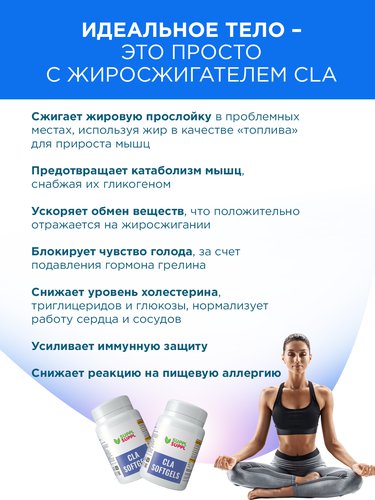 линолевая кислота (CLA) купить по самым низким ценам
