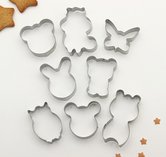Купить Набор форм для вырезания печенья "Животные", 14�14 см, 8 шт, Арт. 2599238
