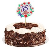 Купить Декор для торта "С Днем Рождения, 35 лет"