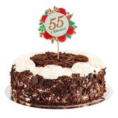 Купить Декор для торта "С Юбилеем! 55"
