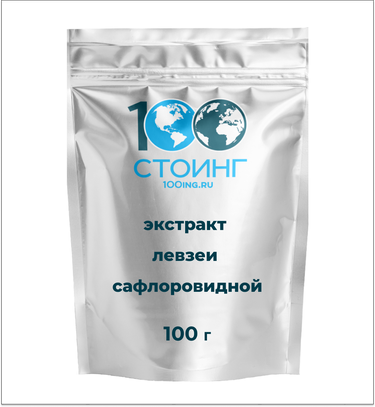 Экстракт левзеи сафлоровидной сухой 5:1, 100 гр