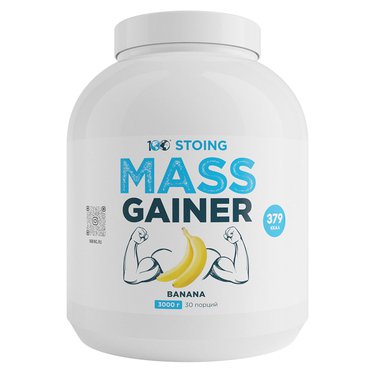 Гейнер Mass Gainer со вкусом "Банан" (3000 гр)
