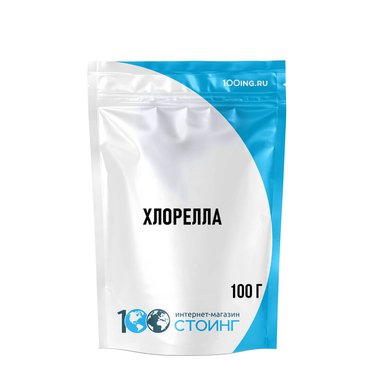 Хлорелла молотая, 100 гр