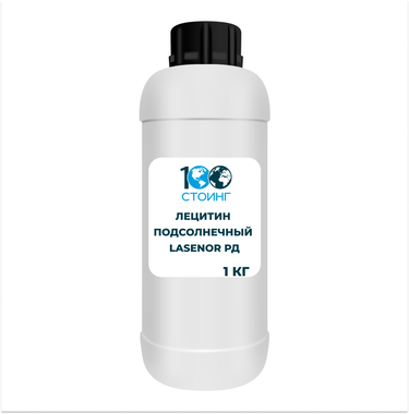 Лецитин подсолнечный жидкий lasenor Рафинированный Дезодорированный, 1 кг