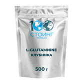 Купить L-Glutamine (клубника) 500 гр