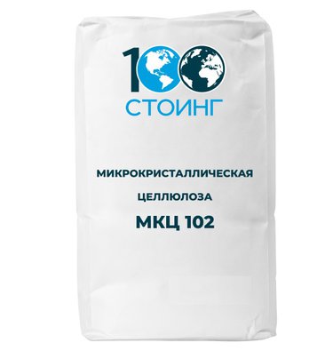 Микрокристаллическая целлюлоза (МКЦ 102), 25 кг