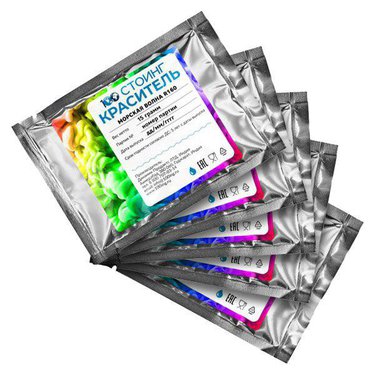 Набор красителей порошковых водорастворимых  5 цветов