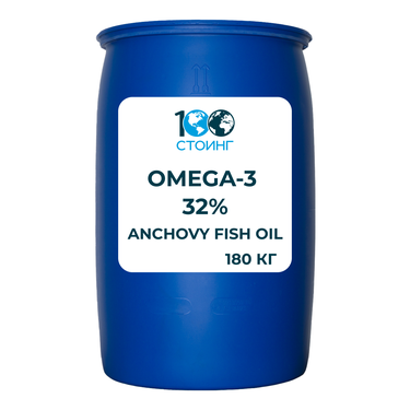 Omega-3, 32%. Anchovy fish oil