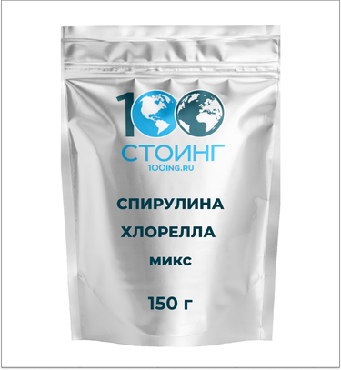 Спирулина\хлорелла микс, таблетки, 150 гр