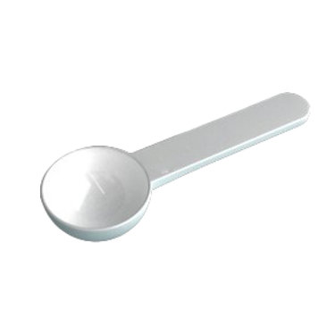 Ложка мерная овальная 5 мл., белая