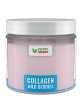 Купить Коллаген (Collagen) "Suppl Suppl" со вкусом "Лесные Ягоды" (Wild berries) 200гр. (б/банка)