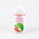Купить Кокосовая вода FOCO с соком личи (330мл)