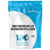 Купить WHEY Protein 80% со вкусом йогурта Ledor, 1 кг