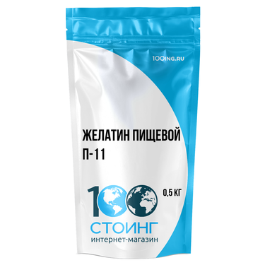 Желатин пищевой П-11 (Украина) (0,5 кг)